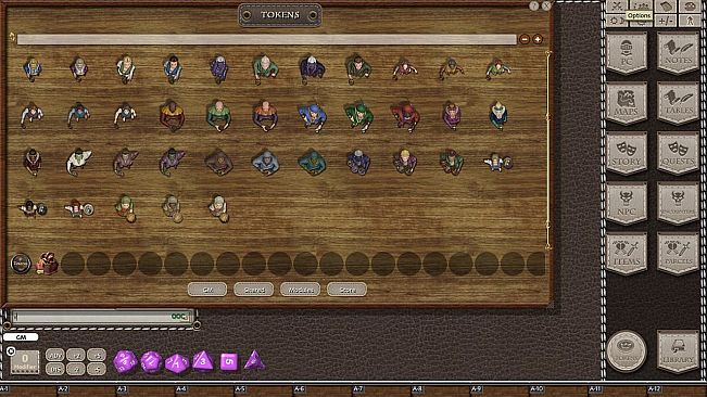 Fantasy Grounds - Jans Token Pack 9 - Townsfolk Tavern (Token Pack)