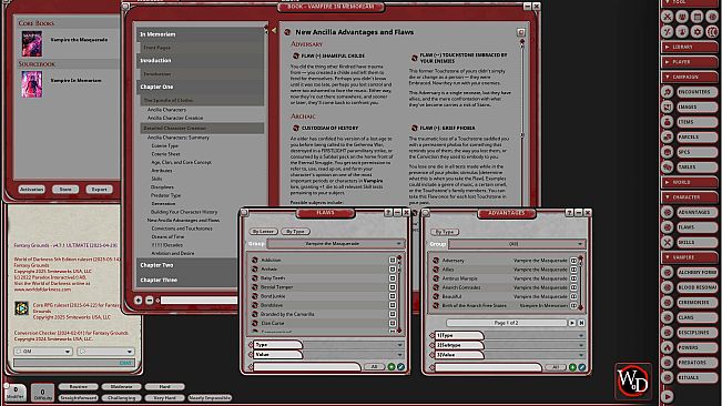 Fantasy Grounds - Vampire: The Masquerade - In Memoriam