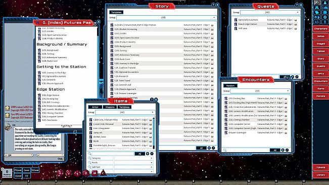 Fantasy Grounds - Future's Past: Edge Station (1 of 5)