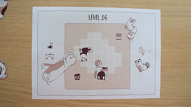 Cats Organized Neatly - Paper Edition