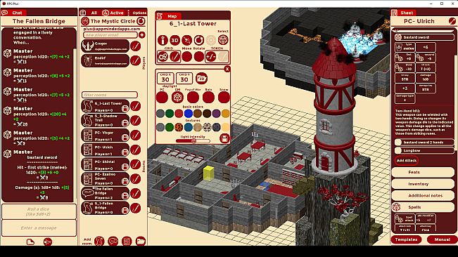 RPG Plus - Virtual Tabletop