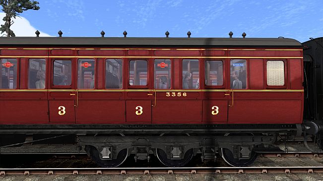 TS Marketplace: Caledonian Railway 65ft Grampian LMS Period 3 Coach Pack