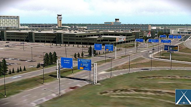 X-Plane 11 - Add-on: Globall Art - CYUL - Montreal International Airport
