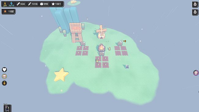 Falling into Meteor Island