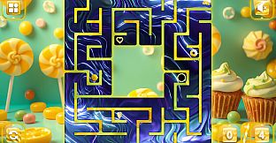 Sweetie Candy Maze: Yellow Lemon