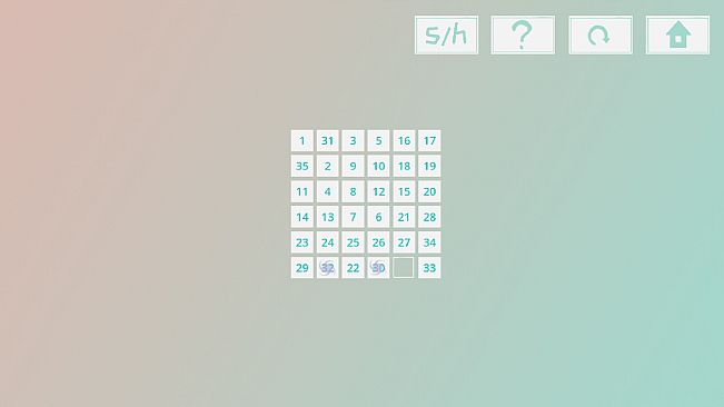 数字华容道变体Klotski Variant