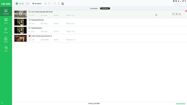 iTube HD Video Downloader - Download videos from 10000+ sites, 3X Faster Download Speed, Download Entire Playlist, Record Online Video.
