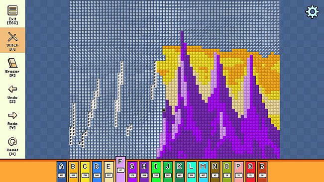 Pixel Cross Stitch - Enchanted Worlds Pack