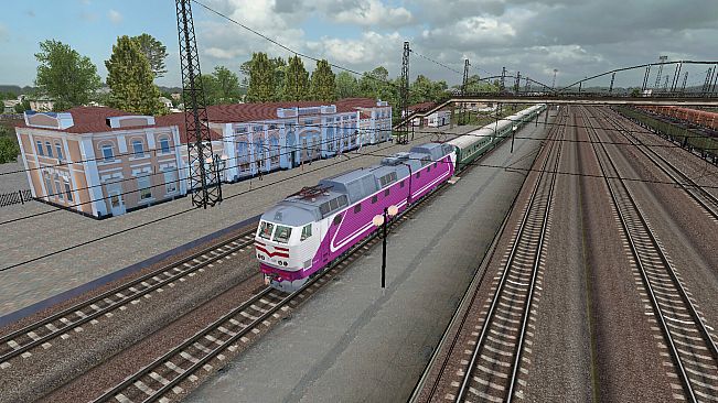 ZDSimulator - Piatykhatky-Dnipro Route