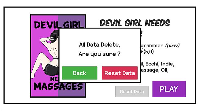 Devil Girl Needs Massages