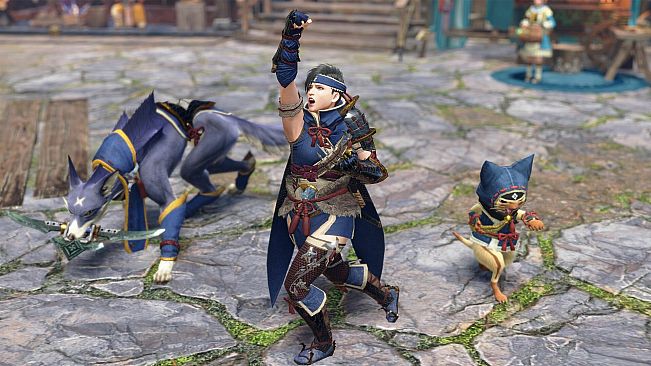 Monster Hunter Rise - "Attack" Pose Set 2