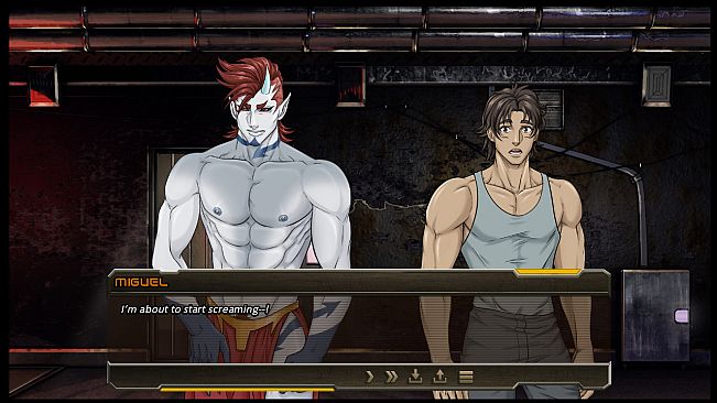 Alpha Hole Prison - A Yaoi, Gay, Bara Visual Novel