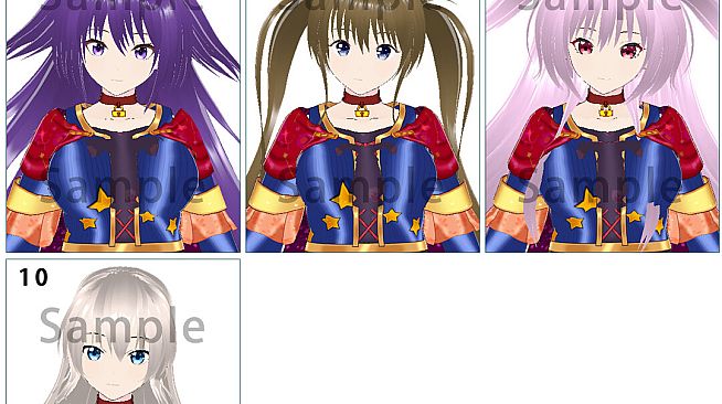 RPG Maker 3D Character Converter - Gee-kun-soft character 12 Witch