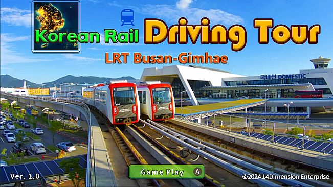 Korean Rail Driving Tour LRT Busan-Gimhae