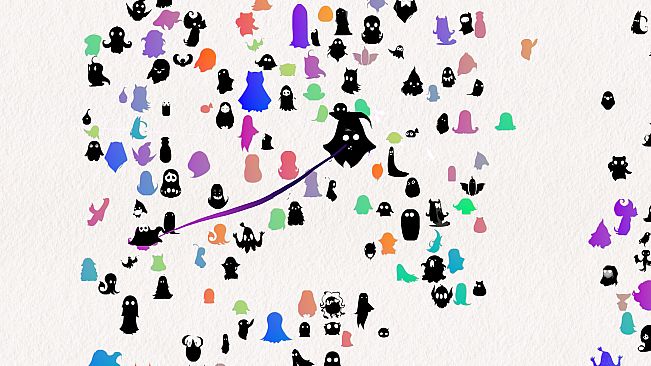 Doodle Harmony Ghosts