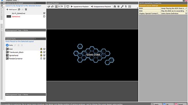 RPG Developer Bakin Layout Data Sci-Fi