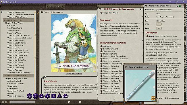Fantasy Grounds - The Wondrous Tome of Wands