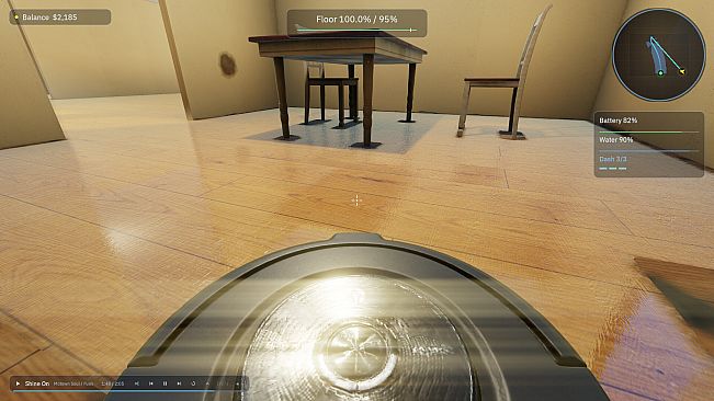Robot Vacuum Simulator
