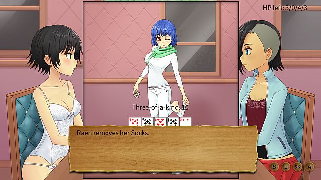 Army Gals - The Poker Game