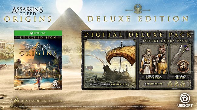 Assassin's Creed Origins - DELUXE EDITION