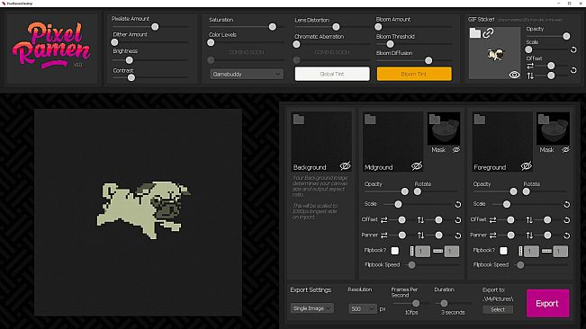 Pixel Ramen - Easy Pixel Art and Pixel GIF Creator