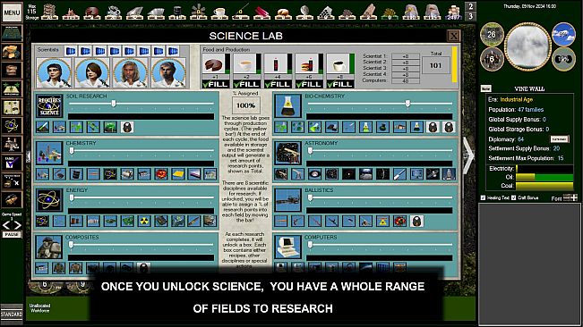 Evolution of Ages: Settlements