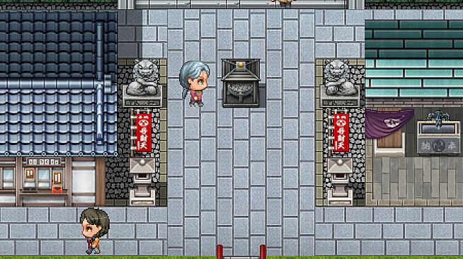RPG Maker MZ - SERIALGAMES Living Good City Tileset - Shrine and Temples SET
