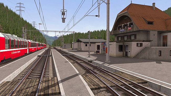 Train Simulator: Bernina Pass: St Moritz – Poschiavo Route Add-On