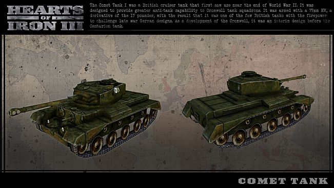 Hearts of Iron III: British Vehicle Spritepack