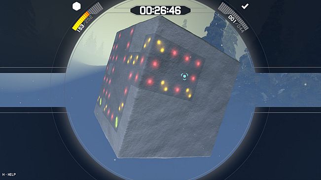 Cube Full of Mines : Snowfall Theme