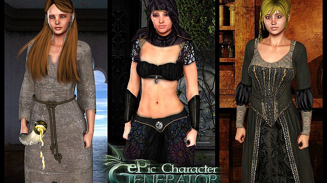 ePic Character Generator - Season #2: Female Adventurer #2