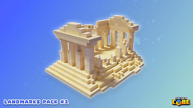 Color a Cube - Landmarks Pack #1