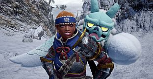 Monster Hunter Rise - "Stuffed Goss Harag" Hunter layered weapon (Dual Blades)