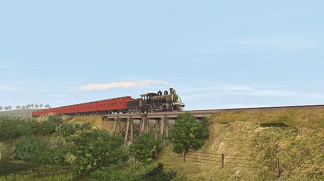 Trainz 2019 DLC - ZecRail V499 Blue & Gold and Christmas 2019