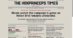 VoxPrinceps: The Political Game