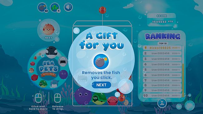 Sea Pets: Match & Merge