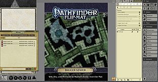 Fantasy Grounds - Pathfinder RPG - Pathfinder Flip-Mat - Bigger Sewer