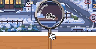 Hidden Raccoons in Winter