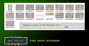 RPG Maker MV - Time Fantasy Mini Sprites