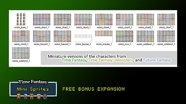 RPG Maker MV - Time Fantasy Mini Sprites