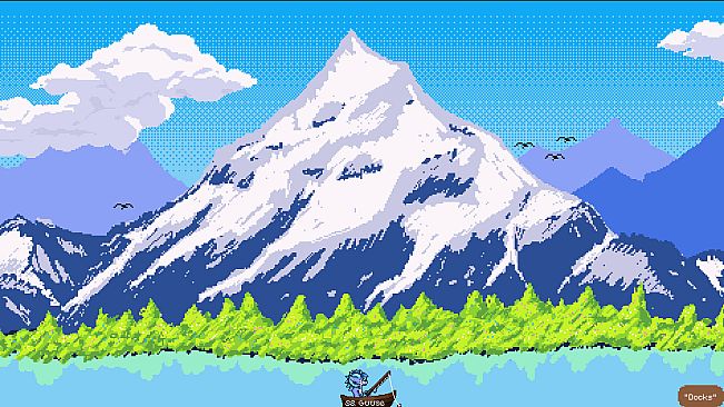 Idle Fishing at Crater Lake