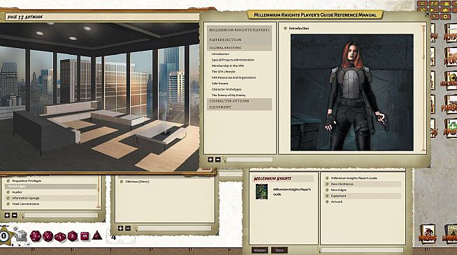 Fantasy Grounds - Millennium Knights (Savage Worlds)