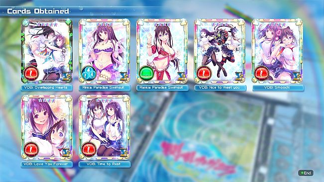 SENRAN KAGURA Peach Beach Splash - VALKYRIE DRIVE -BHIKKHUNI- Card Pack