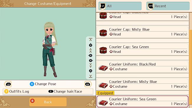 Courier Uniforms - WorldNeverland - Daily Life in the Elnea Kingdom - Another Life Adventure