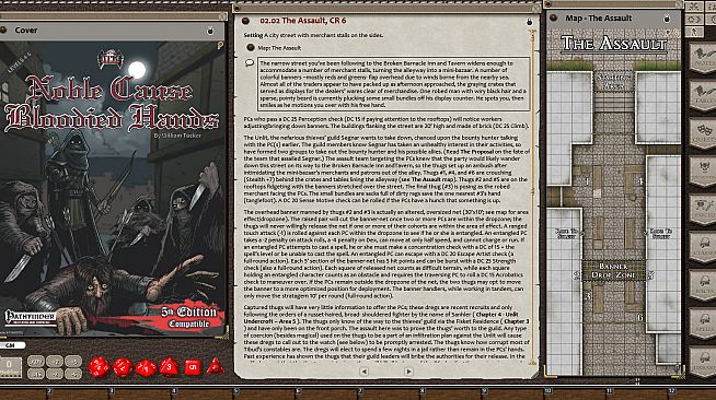 Fantasy Grounds - Noble Cause, Bloodied Hands (5E)