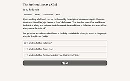 The Aether: Life as a God