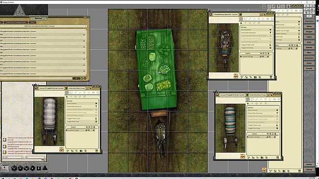 Fantasy Grounds - Pathfinder RPG - GameMastery Map Pack: Caravan