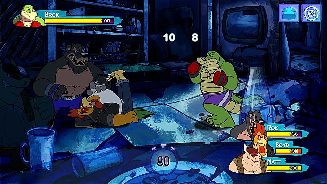 BROK the InvestiGator + The Brawl Bar