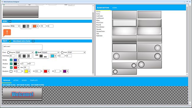 Web Buttons Designer