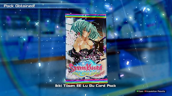 SENRAN KAGURA Peach Beach Splash - Ikki Tōsen EE Card Pack